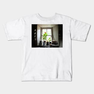 Still Life with Geraniums II Kids T-Shirt